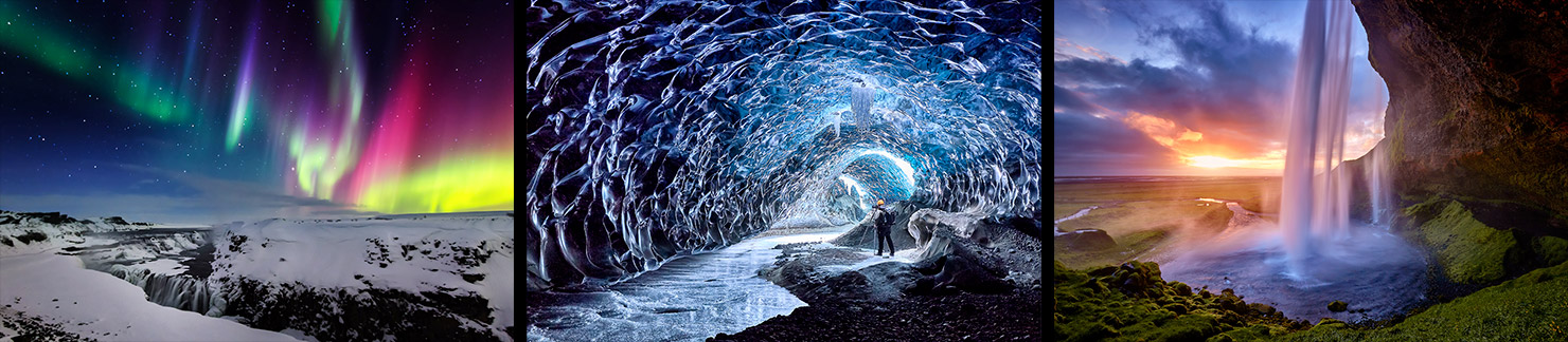 iceland filters gulfoss ice cave seljalandsfoss jokulsarlon south island gullfoss waterfall northern lights aurora borealis paul reiffer photography workshop luxury bespoke custom