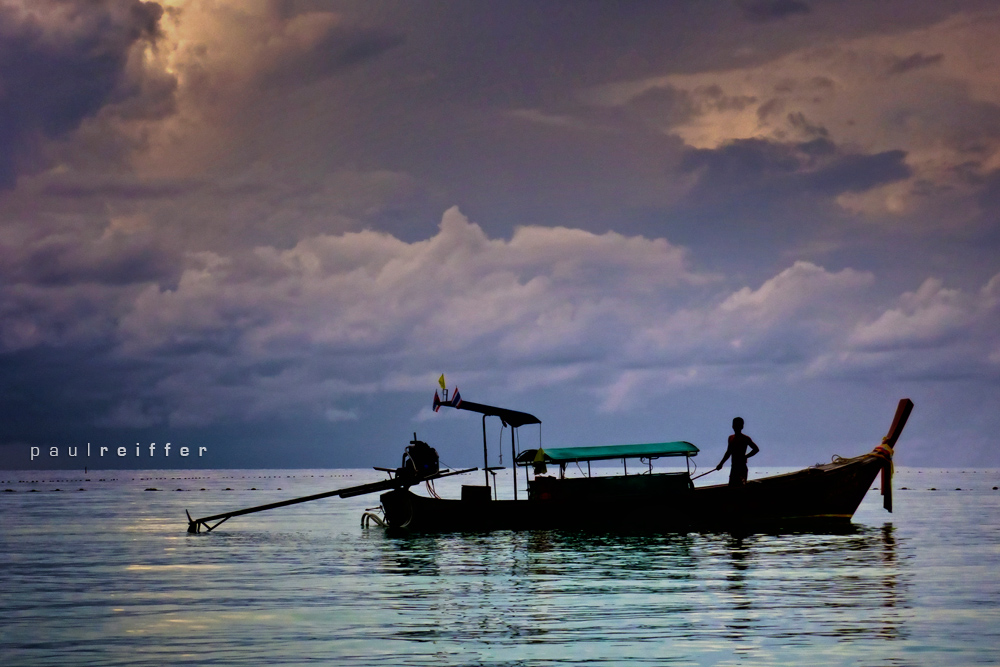 Phi Phi Longtail Boat Thailand - International Photography Awards - Editorial Environmental - Professional Photographer
