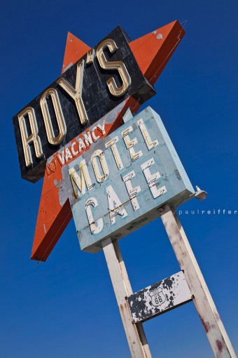 Amboy - Roy's Motel and Cafe, Desert - Paul Reiffer - Professional London Landscape Photographer