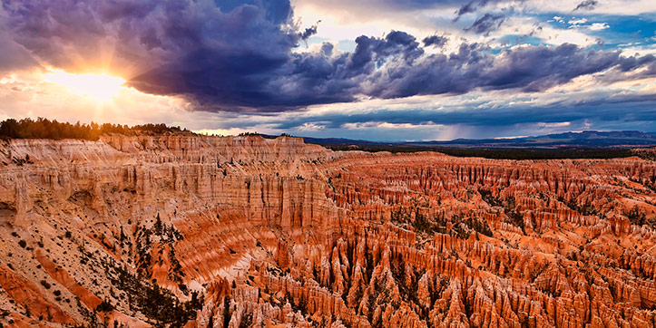 Bryce Canyon National Park - Sunset at Bryce Point - Professional London Landscape Photographer