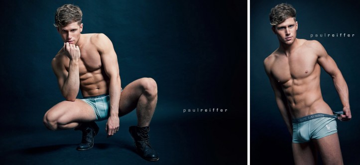 Sam (Samuel) Kneen - Male Fitness Underwear Model and Mr Gay UK Cardiff - Paul Reiffer, Professional London Photographer