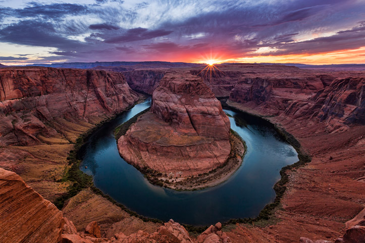 HorseShoe Bend Arizona Colorado River Free Desktop Background Wallpapers Download Sunset Paul Reiffer Photographer Landscape