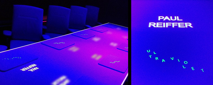 Ultraviolet by Paul Pairet - Names on Table - iPhone - Paul Reiffer Photographer Shanghai Images