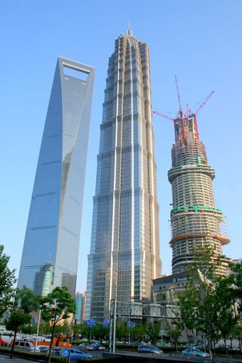 SWFC Jin Mao Tower Bottle Opener Shanghai Tower Big Three Pudong