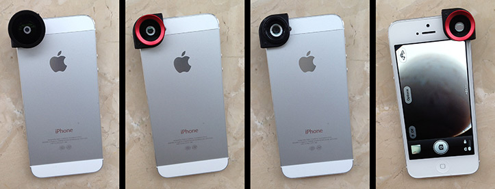 olloclip lens on iphone 5 comparison