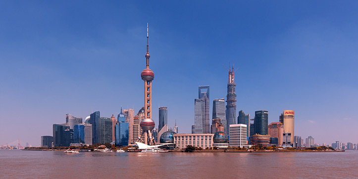 MoneySupermarket com Paul Reiffer Shanghai Skyline Day Canon EOS 5D mkIII Comparison