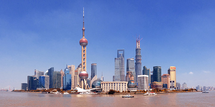 MoneySupermarket com Paul Reiffer Shanghai Skyline Day iPhone 5 Comparison
