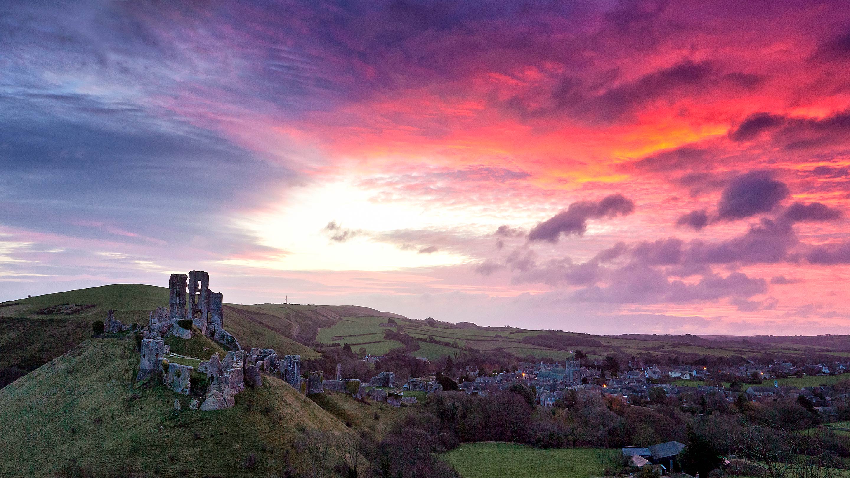 Fine Art Limited Edition Print Wall Corporate Decoration Interior Design Paul Reiffer Photographer Photography High End Landscape Cityscape Buy King Of The Castle Corfe