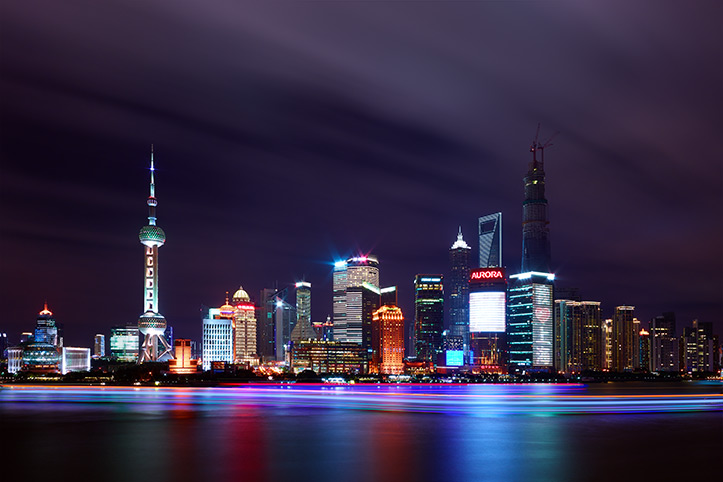 electri-city paul reiffer shanghai landscape cityscape professional photographs night phase one 645DF+ iQ280
