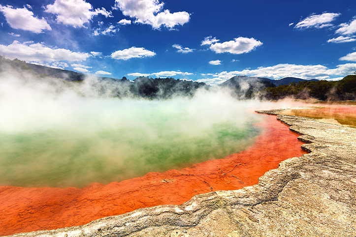 champagne pool witches brew wai o tapu rotorua geothermal park paul reiffer landscape photographer