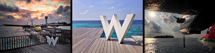 w Maldives Retreat Seaplane Arrival Journey Morning Lounge Island Private Jetty TMA Trans Maldivian iphone