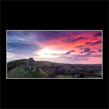 king of the castle corfe landscape cityscape buy limited edition fine art photograph prints paul reiffer