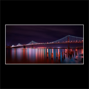 lights alive bay bridge san francisco landscape cityscape buy limited edition fine art photograph prints paul reiffer