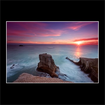 muriwai sunset auckland new zealand landscape cityscape buy limited edition fine art photograph prints paul reiffer