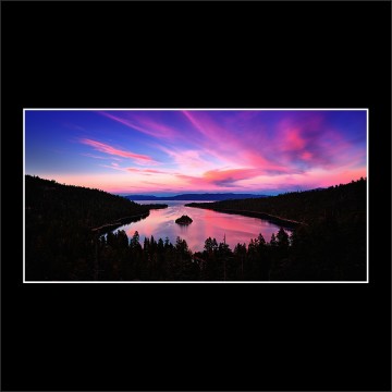 pink emerald lake tahoe landscape cityscape buy limited edition fine art photograph prints paul reiffer