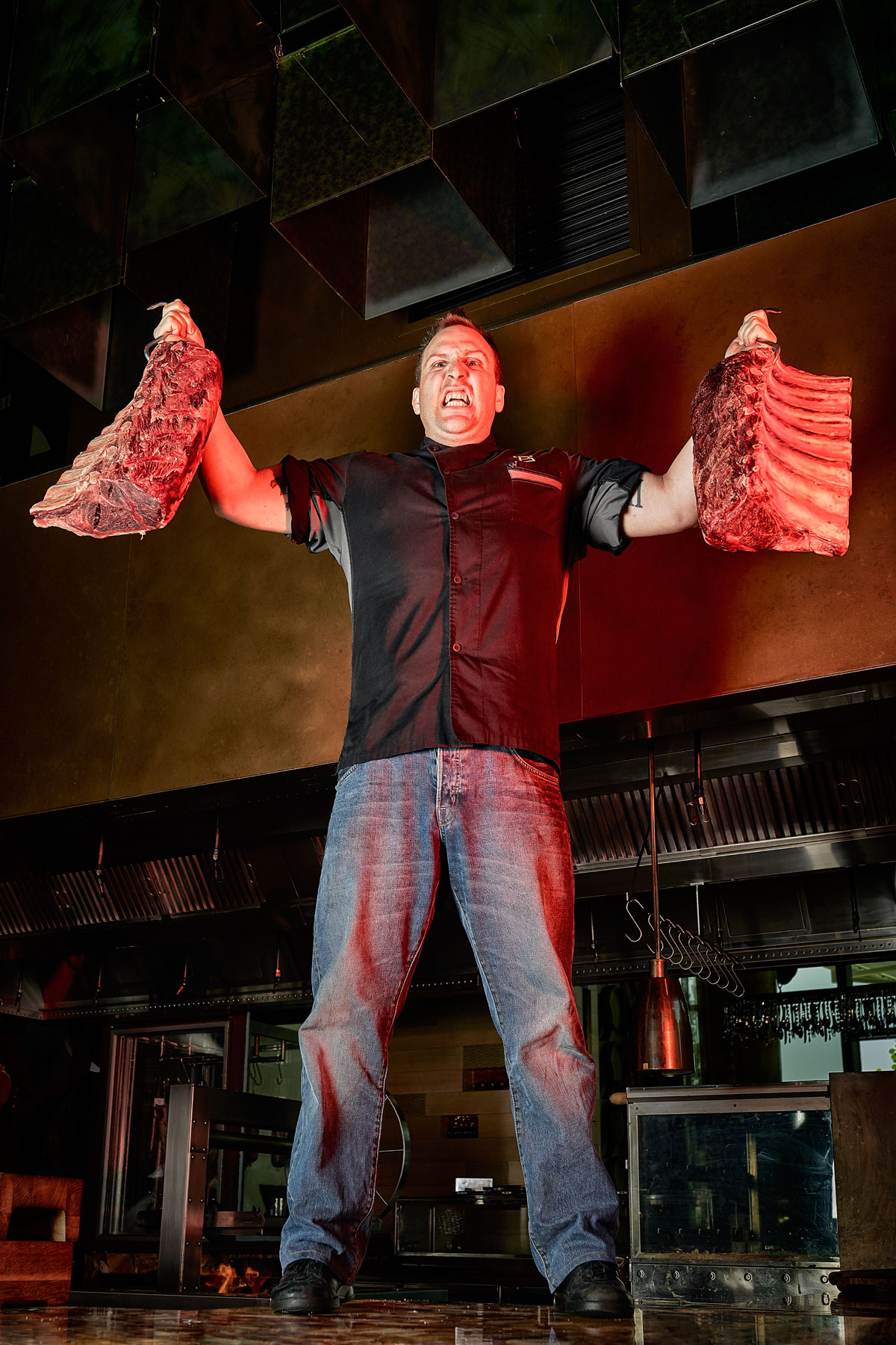 Andrew Chef Meat Skirt Steak Weights W Hotels Singapore Sentosa Cove Up