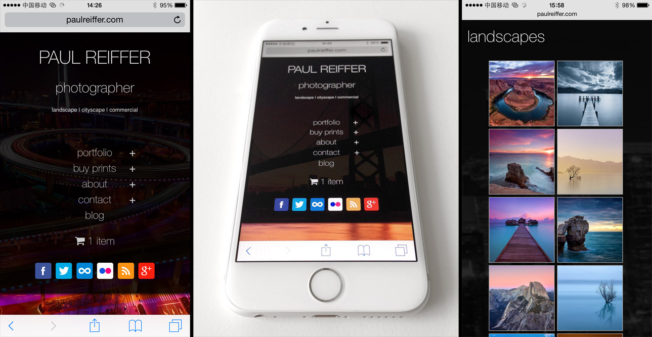 new 2014 website responsive mobile devices paulreiffer.com