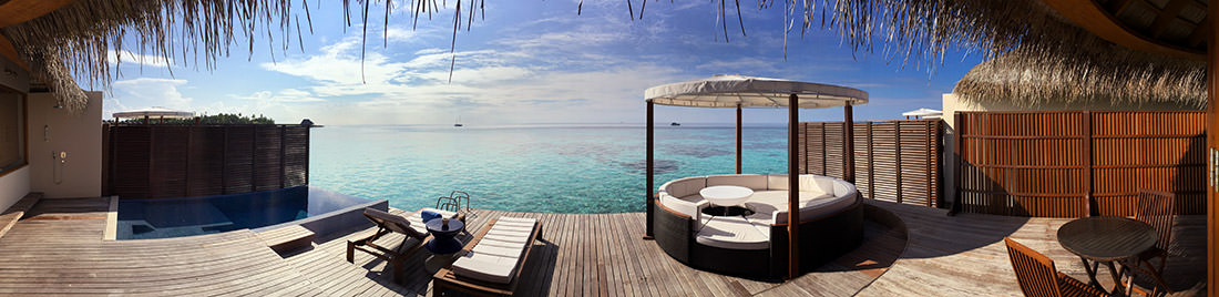 Fabulous Lagoon Oasis W Retreat Spa Maldives Deck Pool Private Ocean