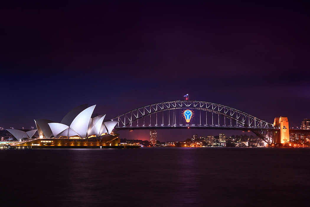 Bright Idea IYL 2015 International Year Of Light Sydney Harbour Bridge Opera House LED Paul Reiffer Photographer UNESCO UN