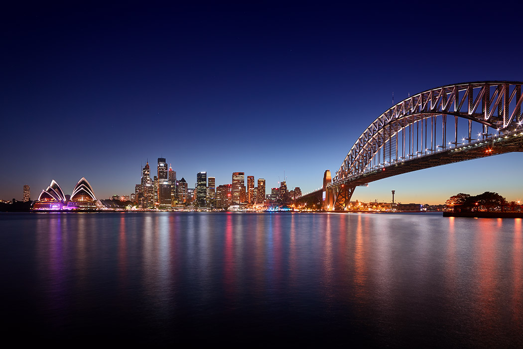 The Night Before Sydney NYE 2014 Skyline Cityscape Bridge Opera House Harbour Night Dusk Sunset City Paul Reiffer Professional Photographer