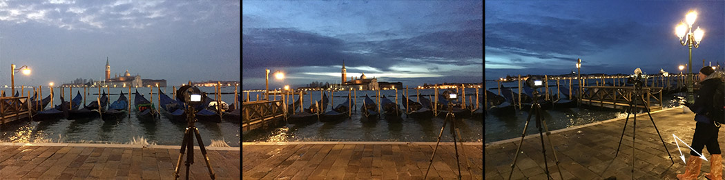venice venezia italy gondolas behind the scenes bts grand canal boat san marco piazza square st marks flooding paul reiffer iphone