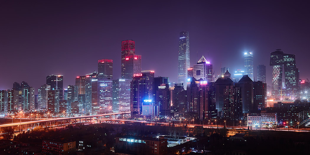 beijing city skyline park hyatt china summit wing night cityscape paul reiffer china