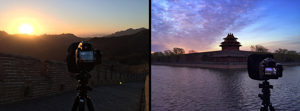 bts great wall of china behind the scenes forbidden city beijing city long exposure professional landscape cityscape morning sunrise photographer paul reiffer