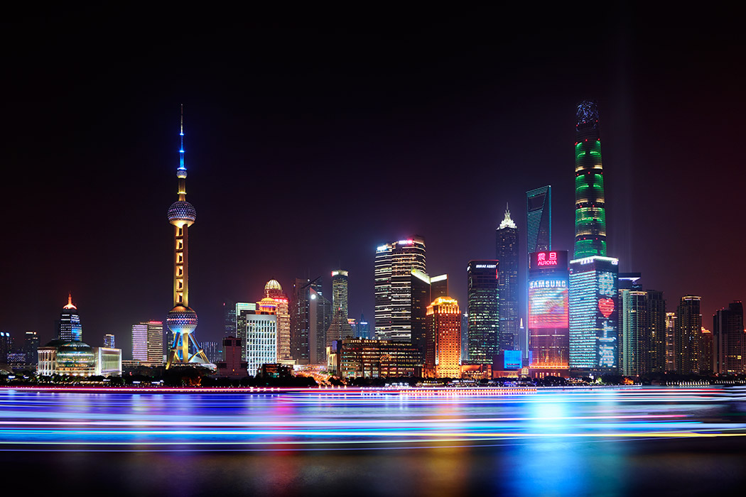 electri city shanghai pudong skyline night 2015 paul reiffer ...