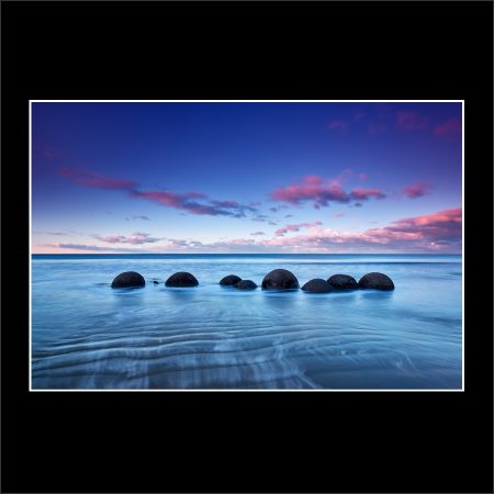 reveal moeraki boulders east coast sunset beach new zealand buy limited edition fine art photograph landscape prints paul reiffer