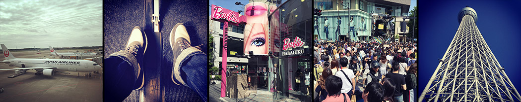 bts JAL airlines japan tokyo skytree tower sky tree barbie shop harajuku crossing visit behind the scenes