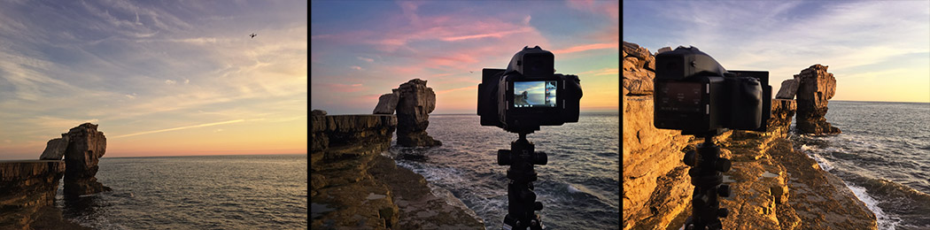 Photographing Pulpit Rock Portland Dorset UK England Jurassic Coastline Formation Coast Ocean Paul Reiffer Photographer iPhone Drone