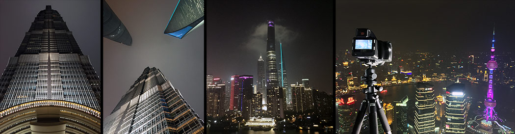 Shooting Jin Mao Tower Rooftop Grand Hyatt Shanghai Night City Skyline Skyscrapers Paul Reiffer BTS Photographer iPhone