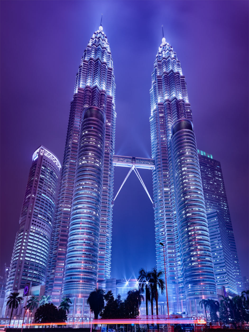 Petronas Towers Storm Clouds Night Haze Pollution Air Quality Malaysia 2015 October September Sky Long Exposure Cityscapes By Paul Reiffer Professional Medium Format Photographer