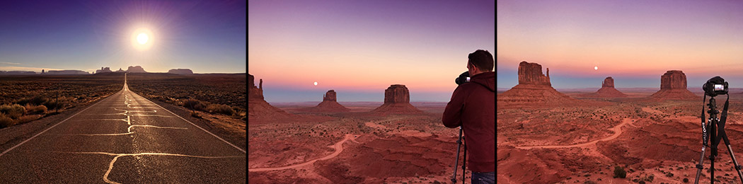 Race For Sunset Behind The Scenes Monument Valley iPhone BTS Paul Reiffer Shots Photography
