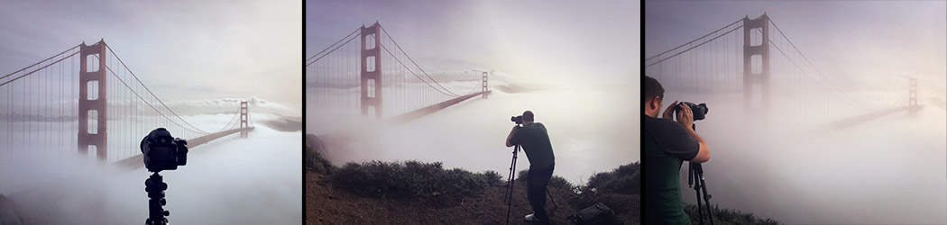 Behind The Scenes Fog City Shooting Photographing Golden Gate Bridge San Francisco Paul Reiffer Photographer Weather