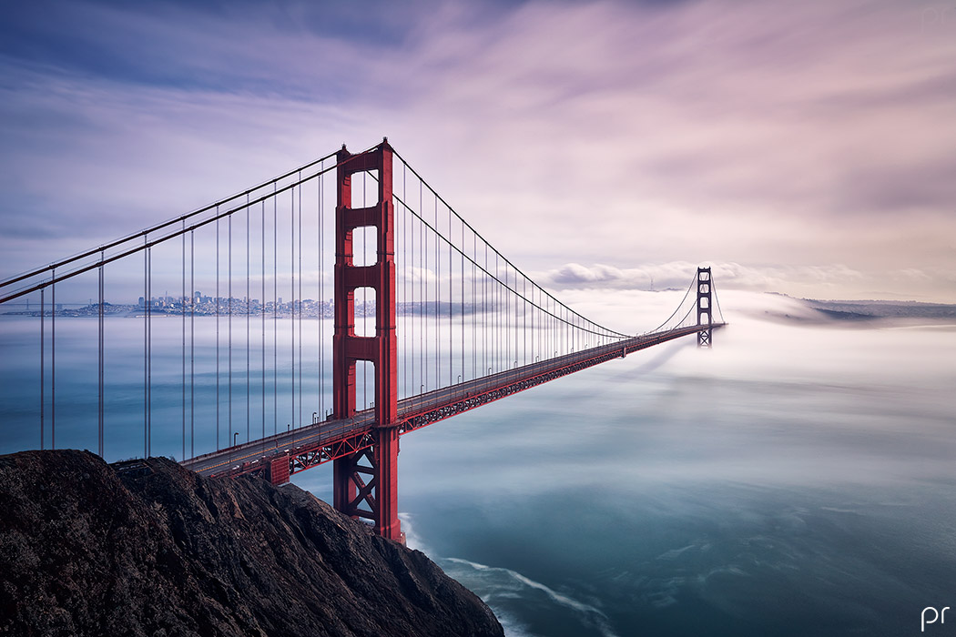 Fog in the Bridge Gate : - Golden Years Francisco\'s San 9 City Making