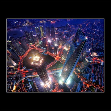 Buy Prints Cityscape Limited Edition Preview Dont Look Down Shanghai Tower SWFC Jin Mao China Skyscrapers Night Megascraper