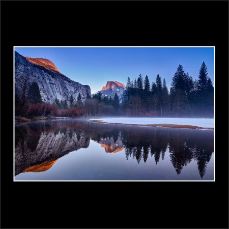buy limited edition prints photography still glow yosemite national park half dome sunset paul reiffer photographer