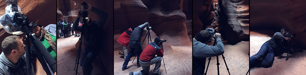 How To Photograph Shoot Upper Antelope Slot Canyon Page Arizona Guide Paul Reiffer Behind Scenes Inside Tripod Camera Tour Crowds