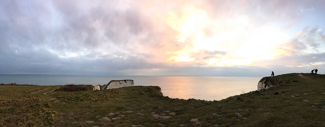 shoot attempt 1 old harry rocks other photographers iphone panoramic bts