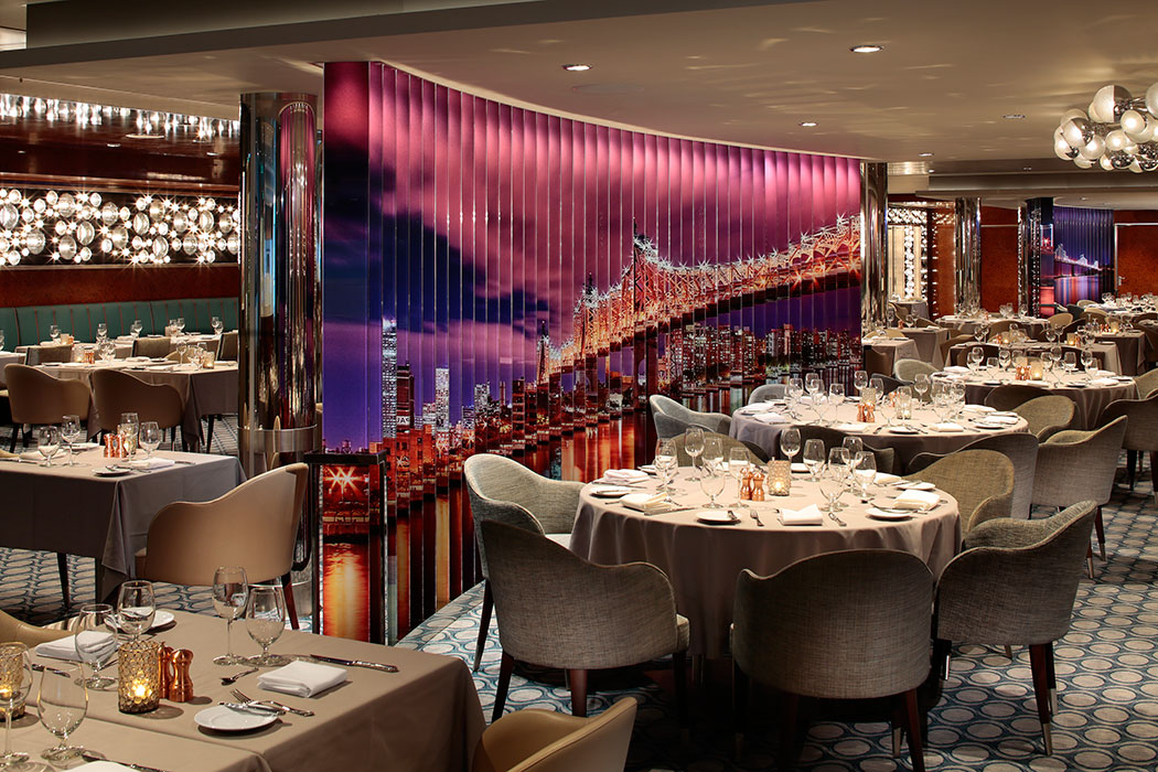 anthem of the seas royal caribbean harmony largest cruise ship world featuring photography by paul reiffer photographs glass lenticular walls restaurant onboard