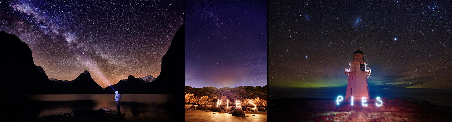 Milford Sound Head Torch Night Sky PIES Moeraki Lighthouse Photography New Zealand Milky Way Star Shooting Paul Reiffer Professional Landscape Photographer