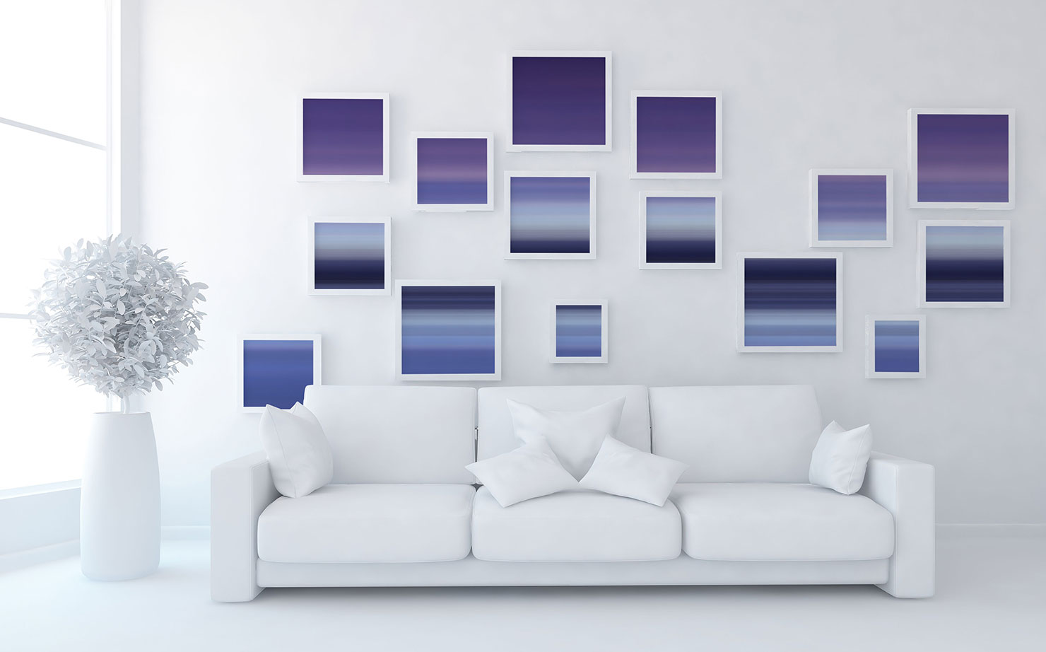 essence collection white living room colour color interior design decoration paul reiffer fine art photography