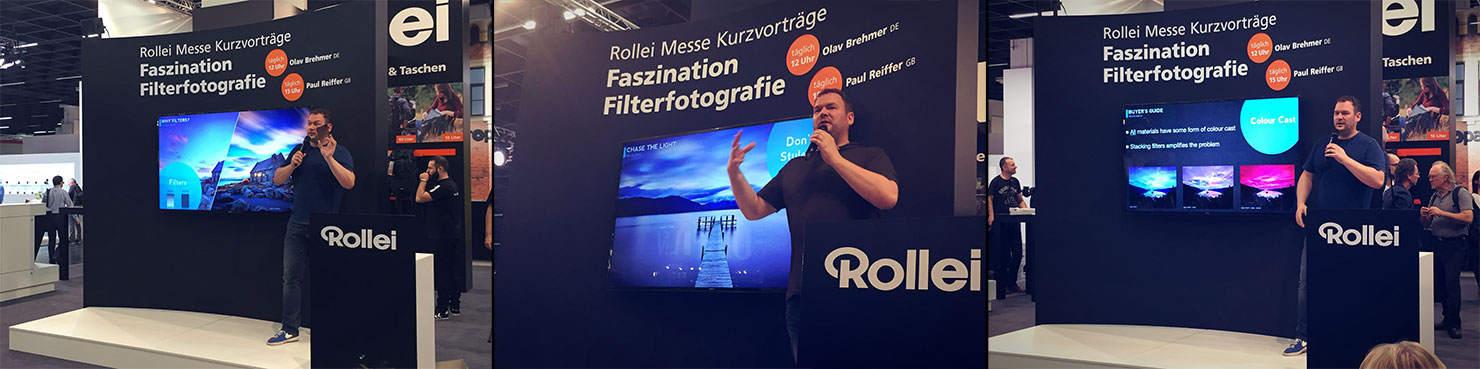 rollei stage photokina 2016 paul reiffer speaking olav brehmer filter photography