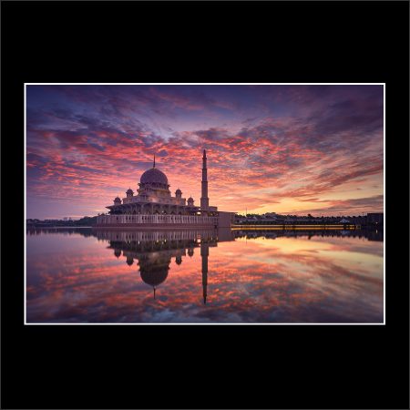 buy limited edition fine art prints putrajaya kuala lumpur kl mosque malaysia masjid sunrise paul reiffer serenity