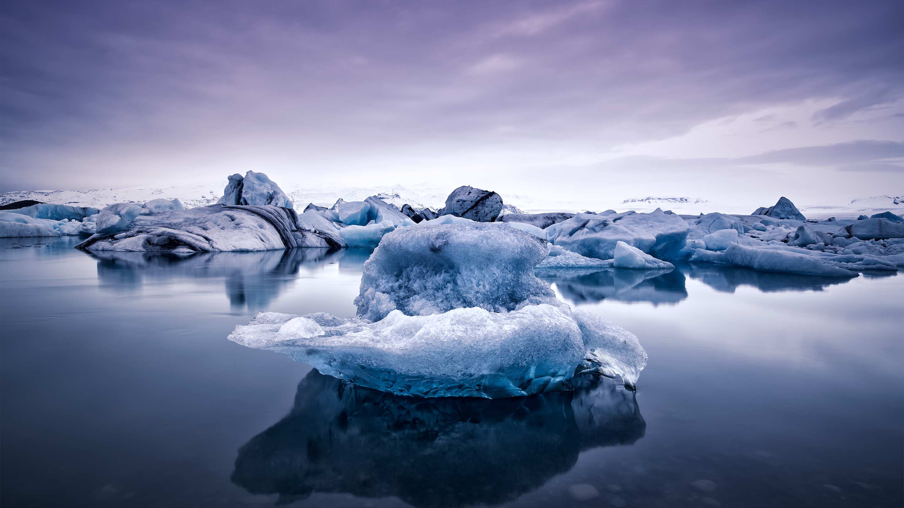 float banner limited edition print copyright paul reiffer photographer fine art iceland iceberg