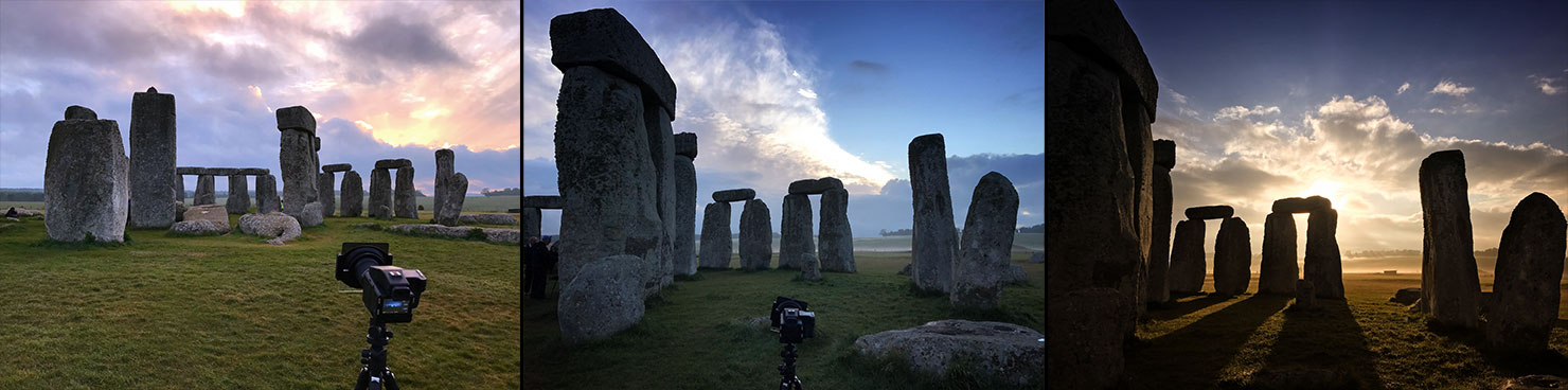 bts behind scenes photographing stonehenge stone henge phase one xf 100mp paul reiffer sunrise access morning how to