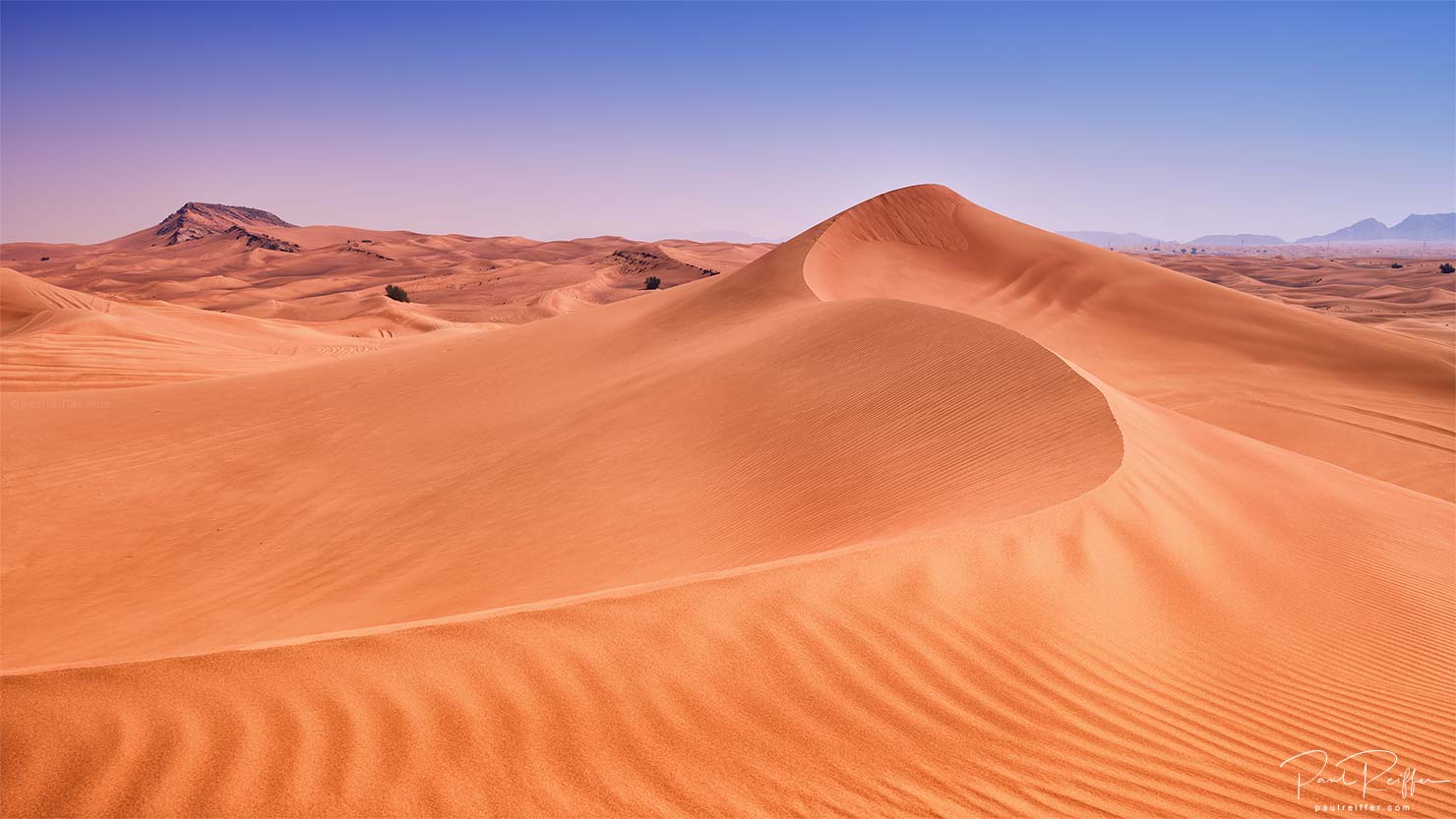 Scorched Earth Dubai Sand Dune Red Desert UAE Emirates Heat Empty 4x4 Bashing Experience Paul Reiffer Photographer