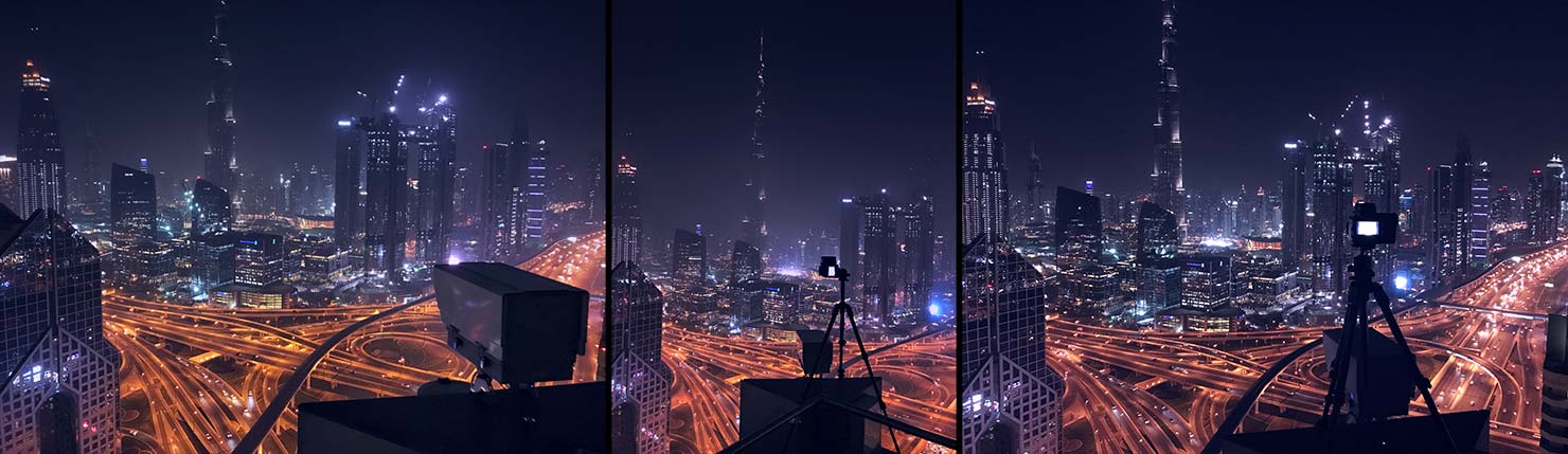 photographing burj khalifa zayed road interchange shangri la hotel dubai paul reiffer bts iphone rooftop