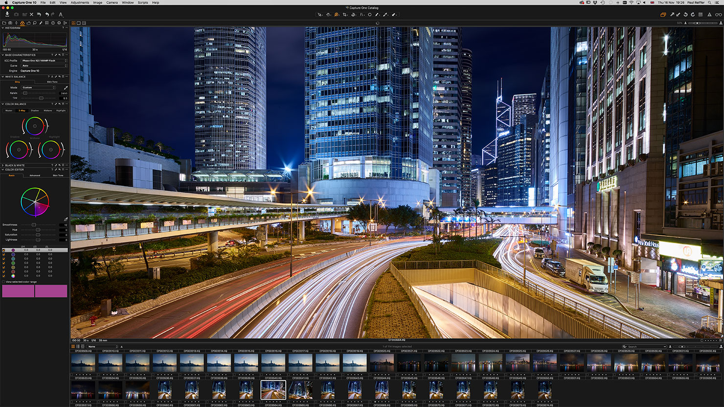 Capture One Pro 10 BTS Paul Reiffer Photographer Phase One Ambassador Image Quality Screenshot
